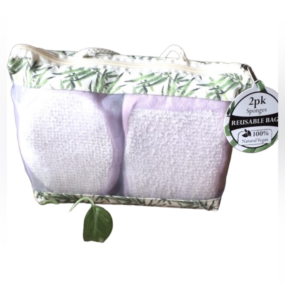 TRU SPA Sponges With Storage Bag